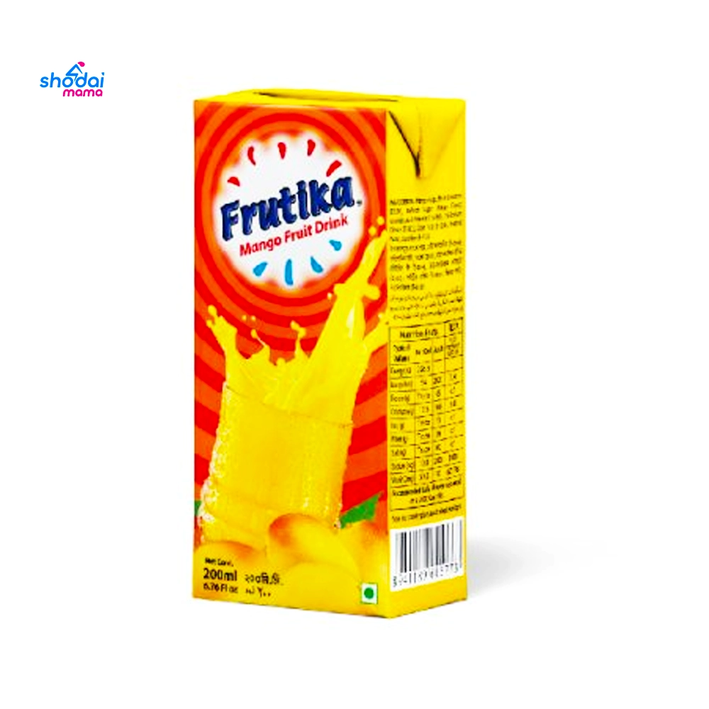 Frutika Mango Fruit Drink Tetra Pack 200ml